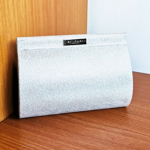 Pochette bvlgari bianca oro - pochette,