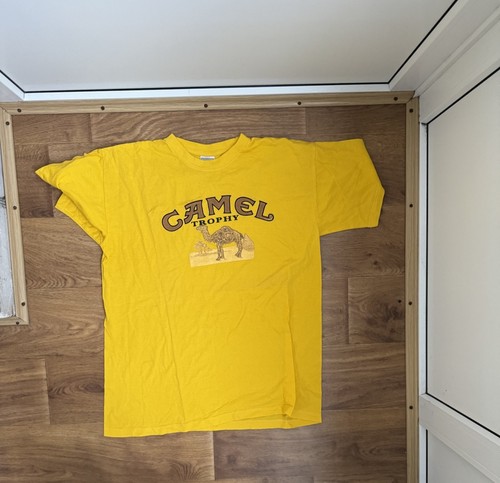 Polo vintage cammello trofeo