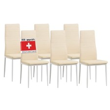 Albatros 2707 Milano Set di 6 sedie da Pranzo Beige