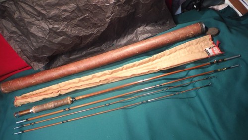 Es96 split bamboo fly rod - fly,