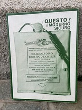 Termoforo vintage con scatola, Aurora Genova - elettrodomestico da collezione