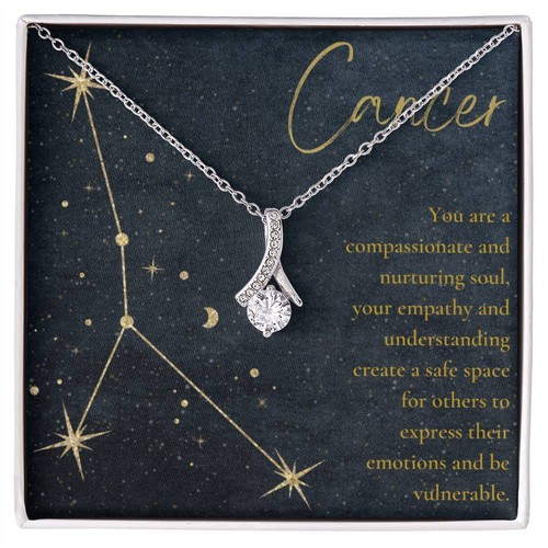 Collana con ciondolo segno