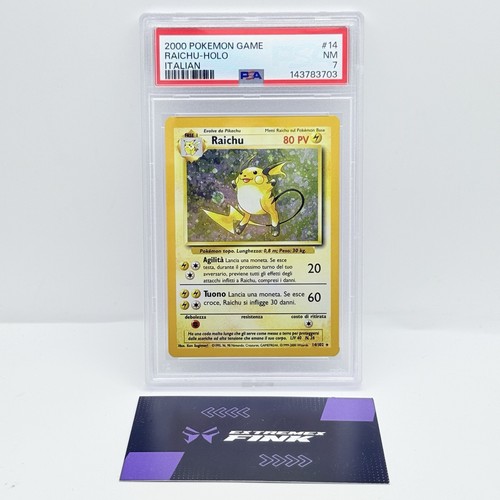 Carta pokémon raichu holo - pokÉmon,