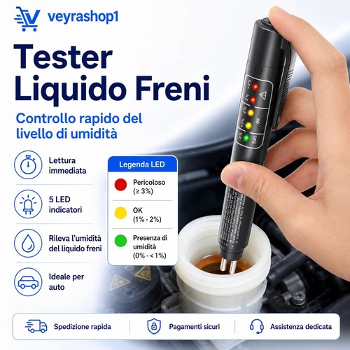 Tester liquido freni - freni, penna