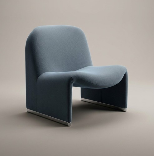 Powder blue alky - alky, chair
