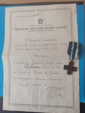 Croce Al Merito Di Guerra Con