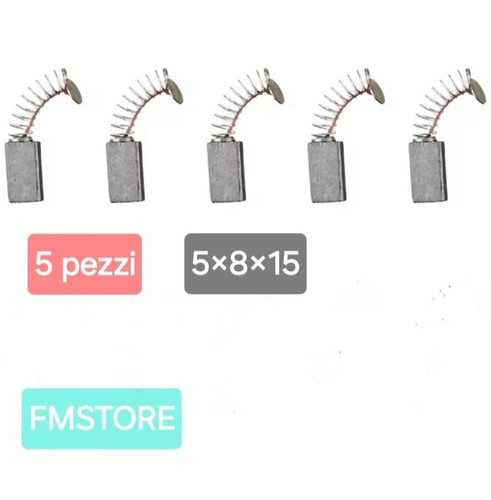 Spazzole carboncini - 5,