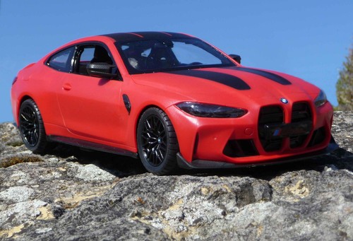 Bmw csl coupe rosso con - rc,