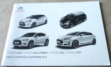 2012 CITROEN DS3 DS4 DS5 LOEB