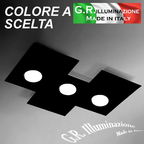 Plafoniera moderna led 3 - plafoniera,