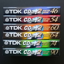 Audio Cassette TDK Cding2 - 6