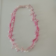 Collana Uncinetto e Perline