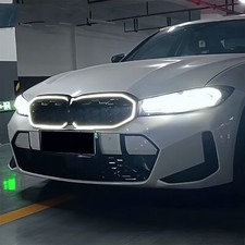GRIGLIA LED a Nido d'ape per BMW SERIE 3 G20 / G28 ->2023-2025 Bianco Ghiaccio