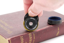 Vintage Carl Zeiss Anastigmat f/18 112 mm 5x7 obiettivo grandangolare estremo pre protar