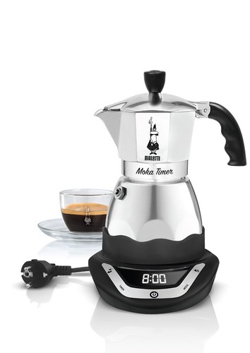 Moka timer caffettiera - moka,
