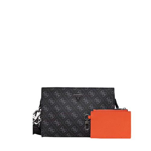 Guess borsa ecopelle uomo - borsa, nero