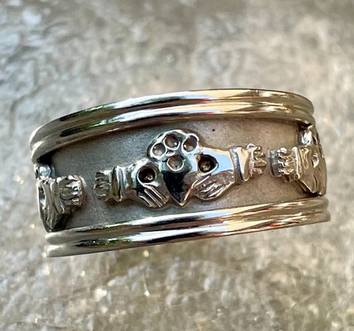 Anello oro bianco - 14, kt