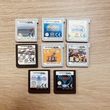 Lotto 8 Giochi Nintendo 3DS & DS - Mario Kart Kirby Smash Bros Funzionanti