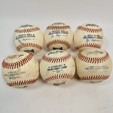 Lotto 6 palloni da baseball