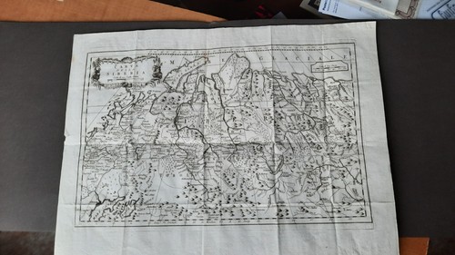 Antica mappa siberia scala - antica,