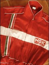 Tuta lavoro modello meccanico officina poliestere/cotone rossa Tg. XL