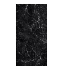 LASTRA DECORATIVA IN POLIPROPILENE CON STAMPA EFFETTO MARMO OPACO "BLACK", 10...