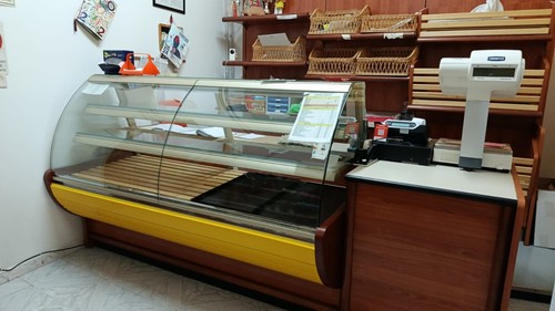 Bancone pedana retrobanco - bancone, +retrobanco