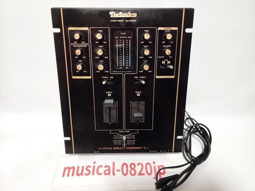 Technics dj1200 mixer audio - technics, sh-dj1200