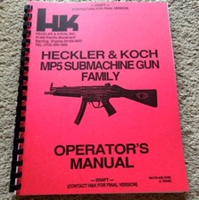 German H&K MP5 Family Book