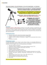 Telescopio Celestron LCM 90  mod. 22054  COMPIUTERIZZATO 