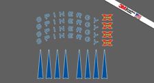 Set decalcomanie ruote blu Spinergy REV X kit decalcomanie cerchio adesivo  ン
