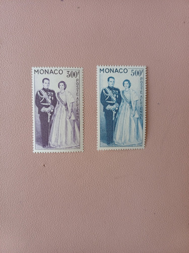 Monaco serie francobolli - monaco,