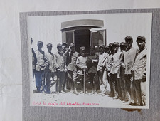 FERROVIE F.S. DOPO LA VISITA DEL SENATORE G. MARCONI , STAZIONE VAGONE MILITARI