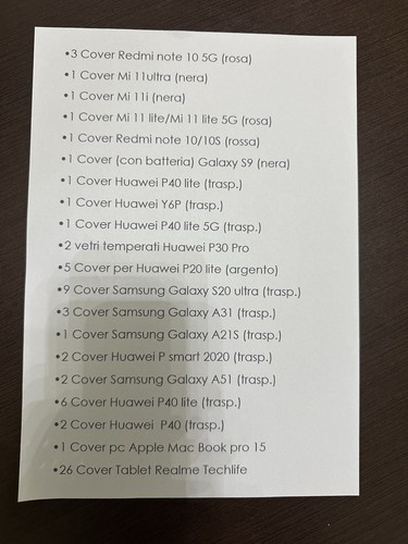 Stock cover telefoni - stock,