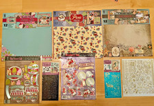 Kit Artigianato Scrapbooking a Tema Estivo - Carta, Adesivi, Fustelle Foil