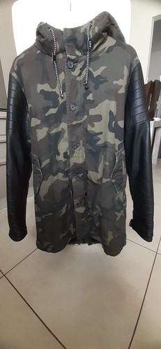 Parka uomo mimetico - parka, con