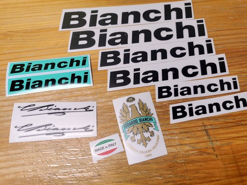 Bianchi kit vinilo pegatinas