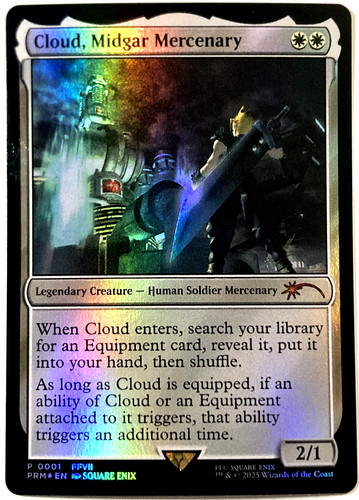 Mtg cloud midgar - mtg, mercenary
