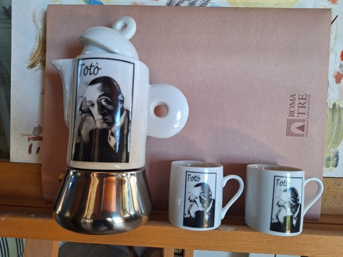 Caffettiera totò vintage con - totò,