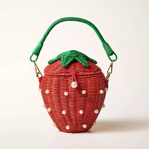 Borsa cestino fragola kate - cestino,