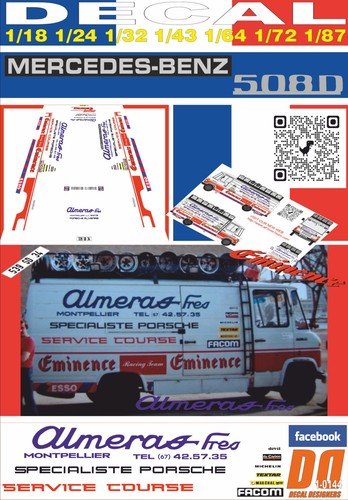 Decal mercedes l508 - mercedes, l508-d