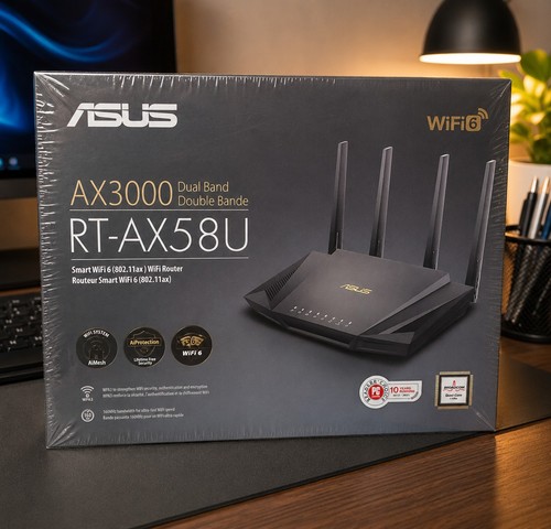 New asus ax58u ax3000 - new,