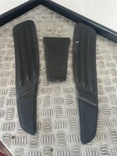 SET TAPPETINI POGGIAPIEDI PEDANA NERO VESPA 50 125 150 ET2 ET4