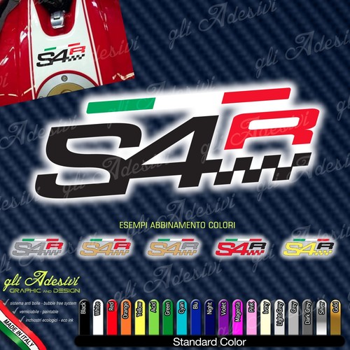 Adesivo s4r serbatoio - s4,