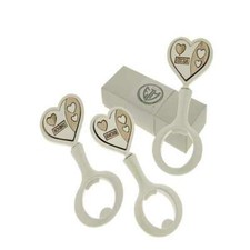 Apri Bottiglia Cuore Unique 11cm per Bomboniera o regalo arredo elegante