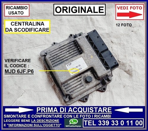 Centralina motore iniezione - centralina,