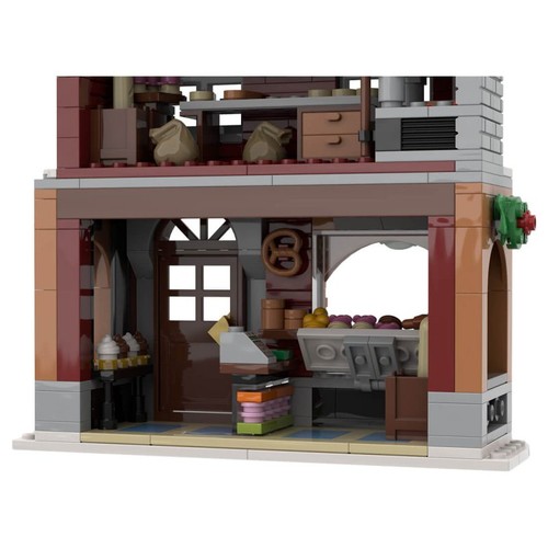 Winter village main - winter, street
