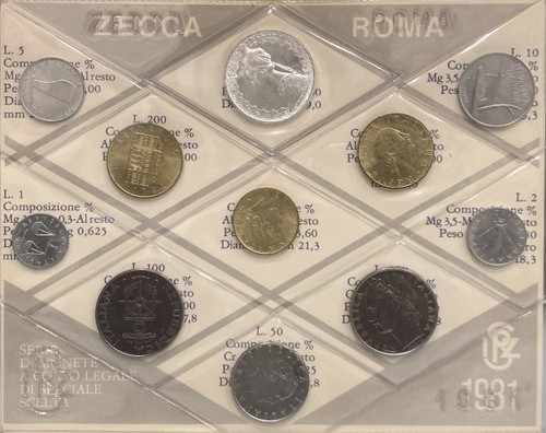 Italia serie divisionale - italia, 1981