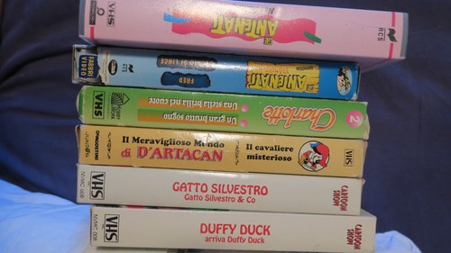 Lotto videocassette vhs anni - lotto,