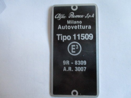 Scudo piastra alfa romeo - scudo,